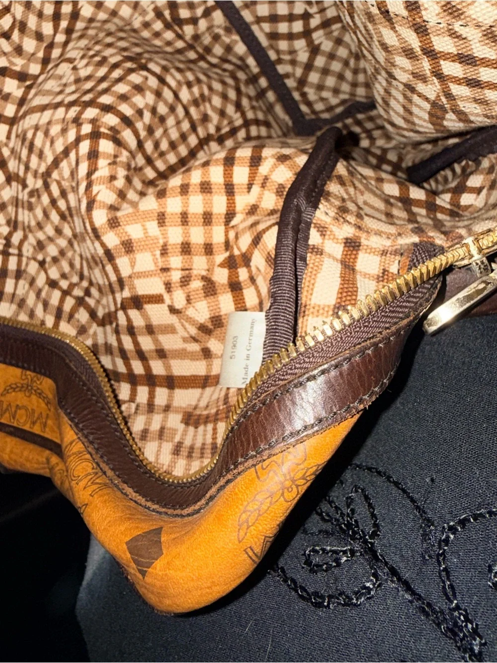 MCM laptop briefcase